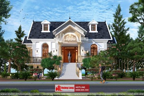 Thiết kế biệt thự sân vườn hiện đại