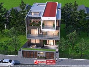 Thiết kế nhà ống 3 tầng