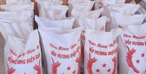 Xôi nếp nương, dẻo thơm, gạo nếp ngon, xôi ngũ sắc