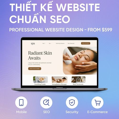 Thiết Kế Website Chuẩn SEO – Giao Diện Đẹp – Giá Phải Chăng Cho Ngườ