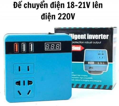 Bộ chuyển đổi nguồn điện oem.đổi điện pin sạc từ 21v thành 220v.